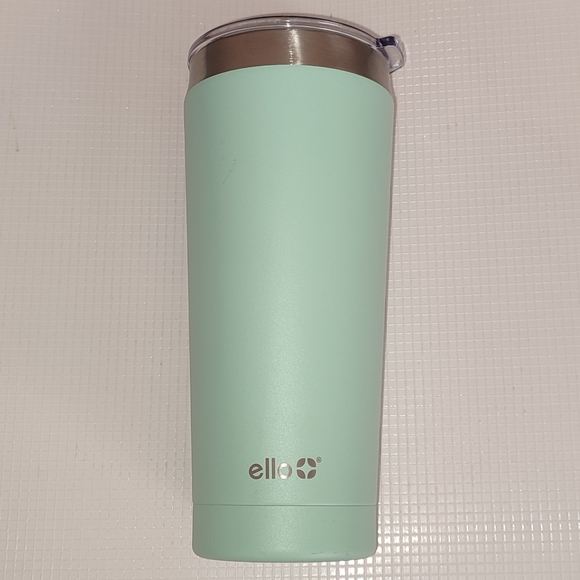 Teal ELLO Mint Green Stainless Steel Tumbler Tea Coffee Soda - Picture 1 of 8